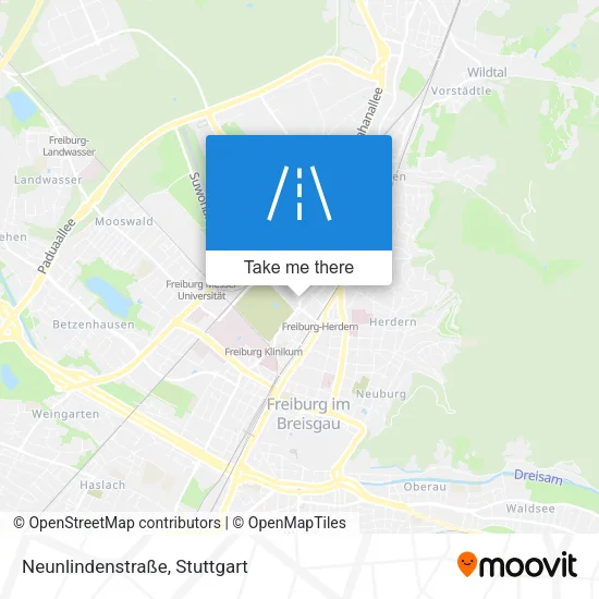 Карта Neunlindenstraße