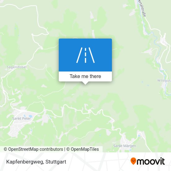 Карта Kapfenbergweg