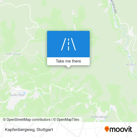 Карта Kapfenbergweg