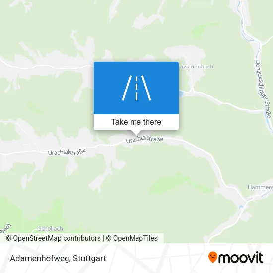 Adamenhofweg map