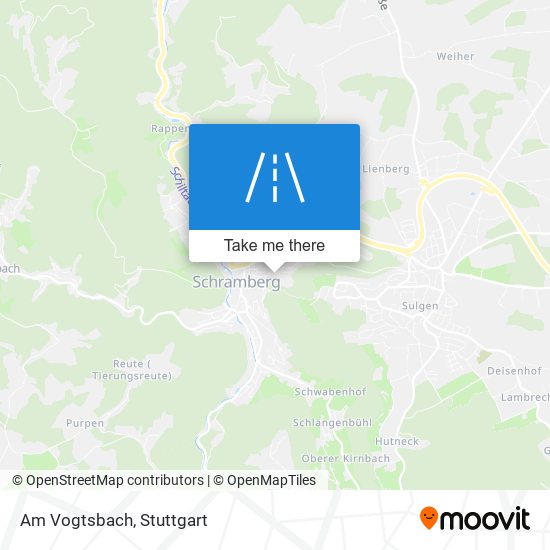 Am Vogtsbach map