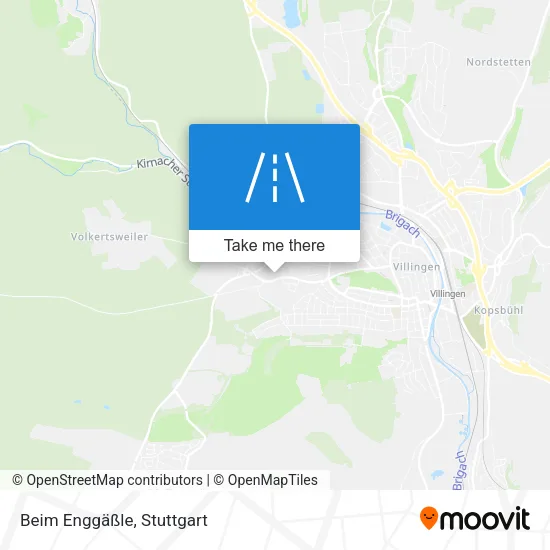 Карта Beim Enggäßle
