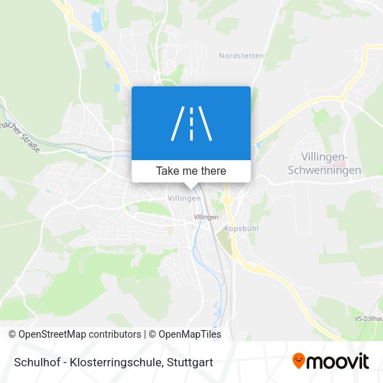 Schulhof - Klosterringschule map