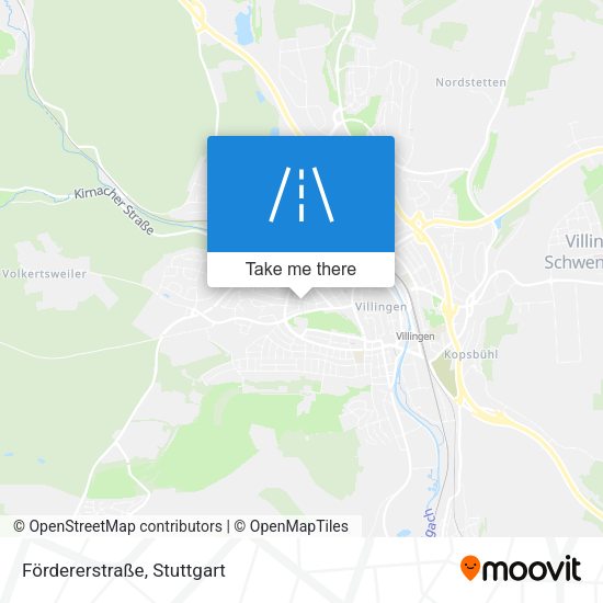Fördererstraße map