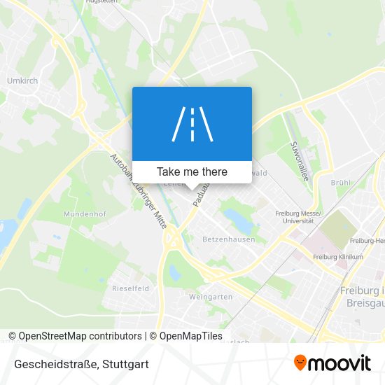 Gescheidstraße map