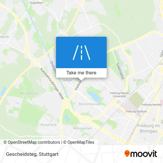 Карта Gescheidsteg