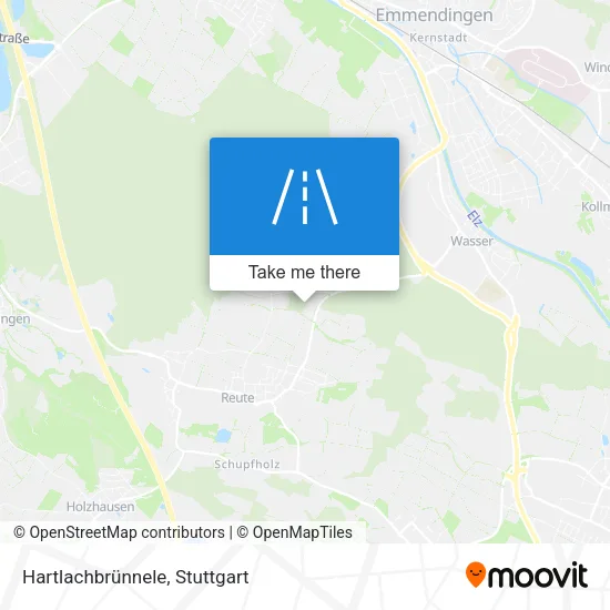 Карта Hartlachbrünnele