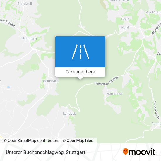 Unterer Buchenschlagweg map