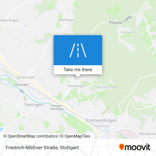 Friedrich-Mößner-Straße map