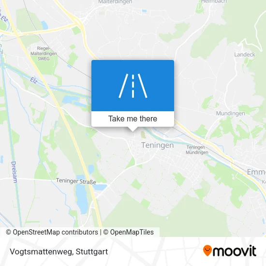 Карта Vogtsmattenweg