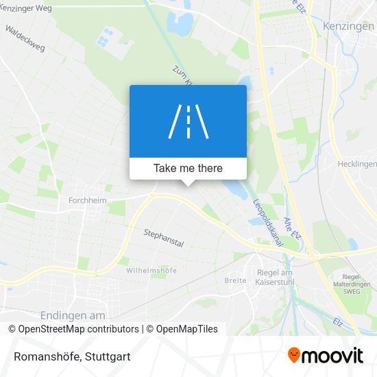 Карта Romanshöfe