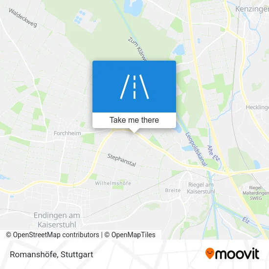 Карта Romanshöfe