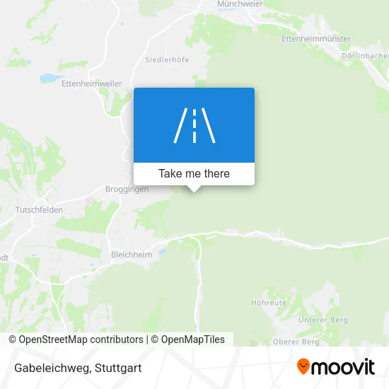 Карта Gabeleichweg