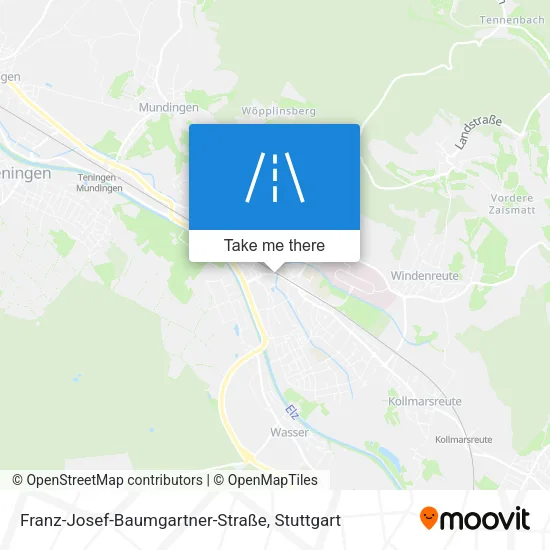 Карта Franz-Josef-Baumgartner-Straße