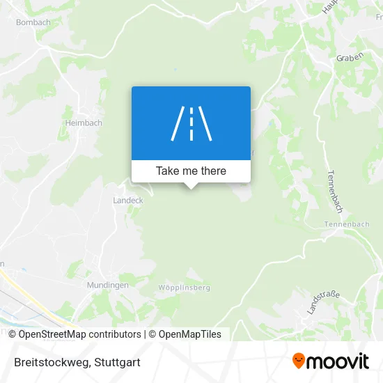 Карта Breitstockweg