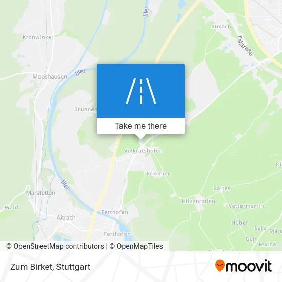 Карта Zum Birket