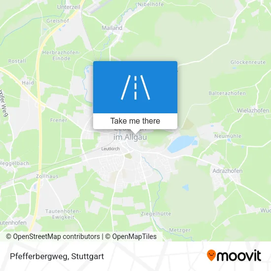 Карта Pfefferbergweg