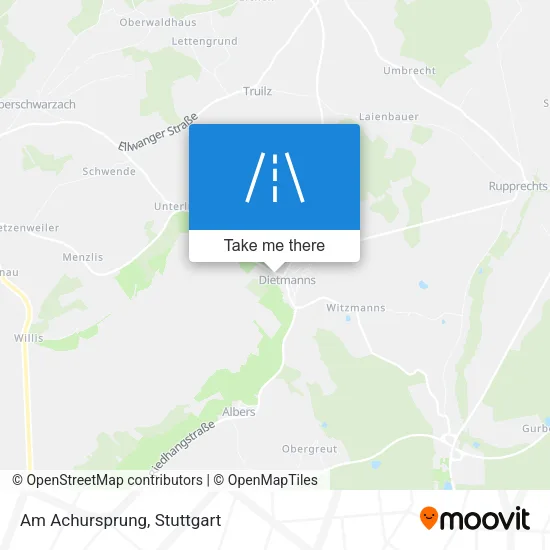 Карта Am Achursprung