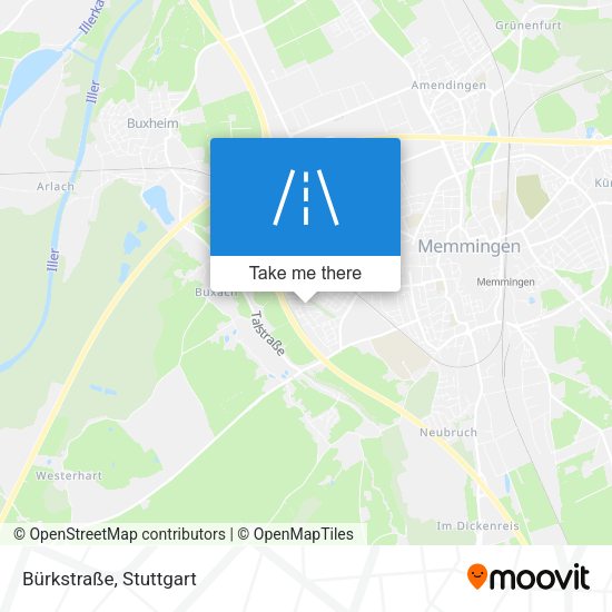 Bürkstraße map