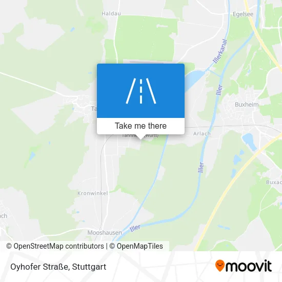 Oyhofer Straße map