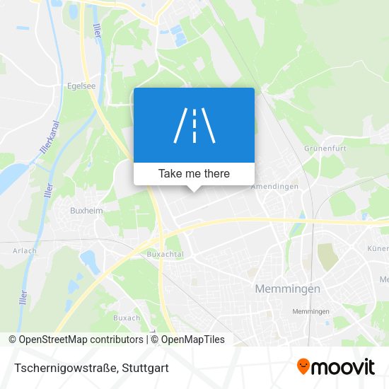 Карта Tschernigowstraße