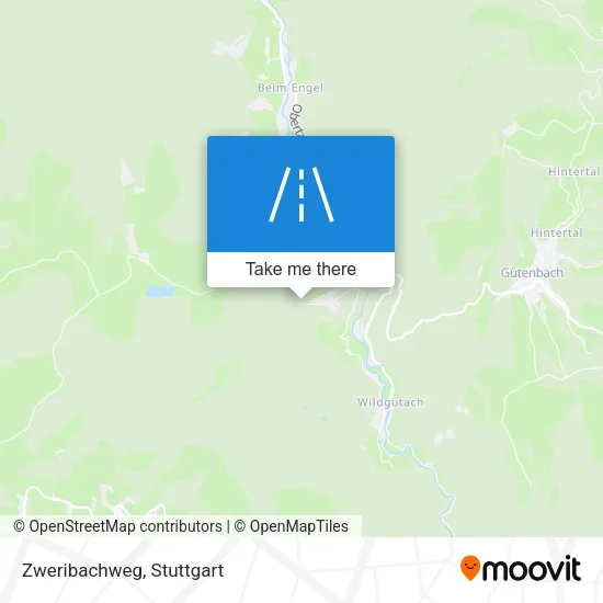 Карта Zweribachweg