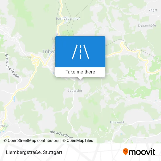 Карта Liembergstraße