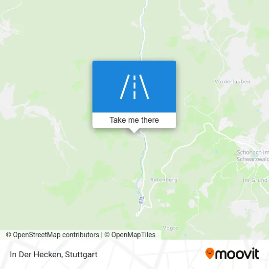 Карта In Der Hecken