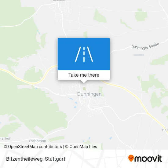 Карта Bitzentheileweg