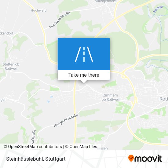 Steinhäuslebühl map