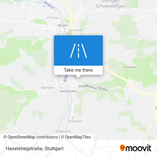 Карта Haselstiegstraße