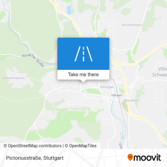 Pictoriusstraße map