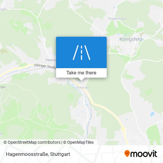 Hagenmoosstraße map