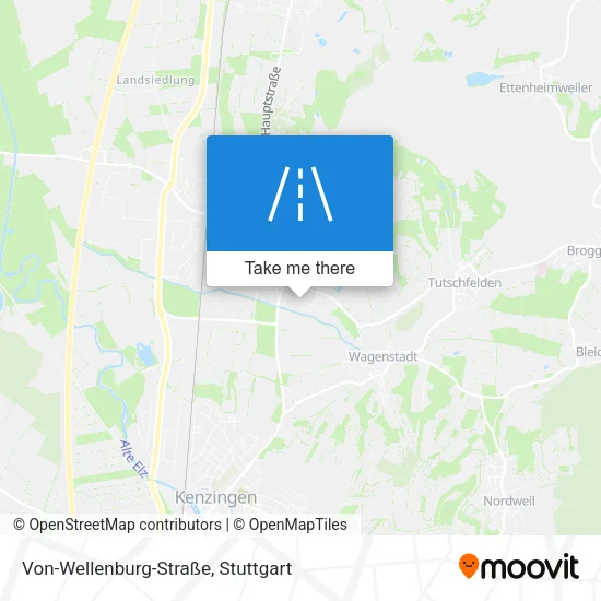 Карта Von-Wellenburg-Straße