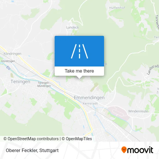 Карта Oberer Feckler
