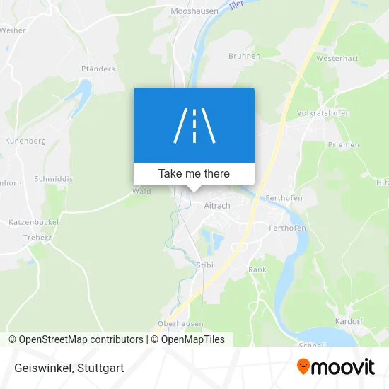 Карта Geiswinkel