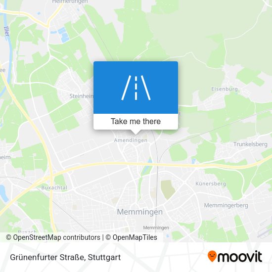 Grünenfurter Straße map