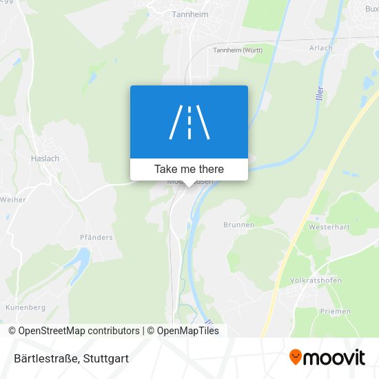 Bärtlestraße map