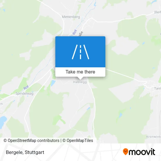 Карта Bergele