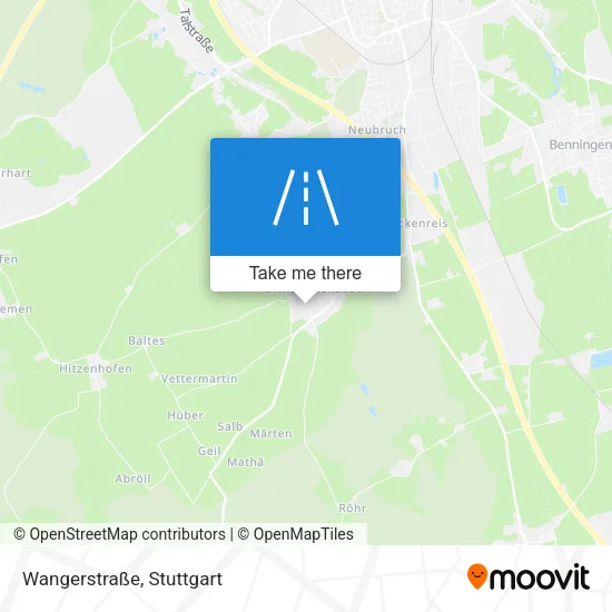 Wangerstraße map