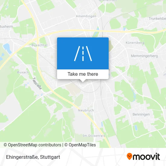 Карта Ehingerstraße