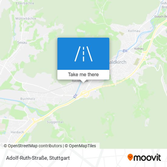 Карта Adolf-Ruth-Straße