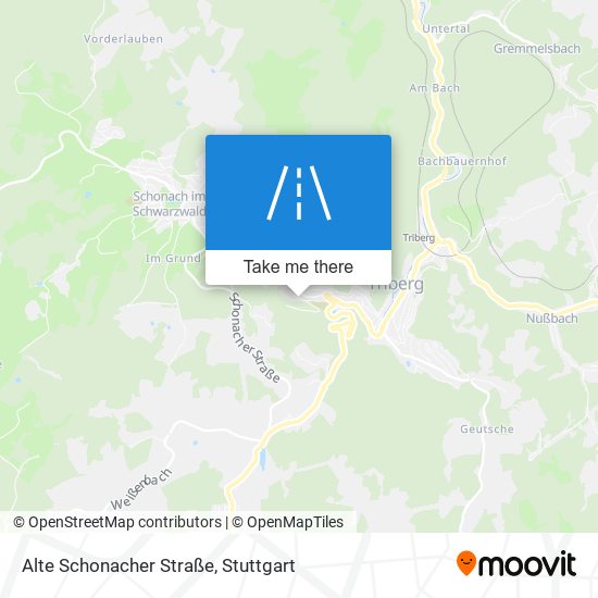 Alte Schonacher Straße map