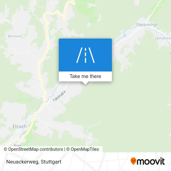 Карта Neuackerweg