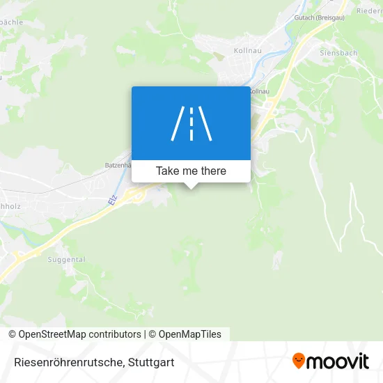 Riesenröhrenrutsche map