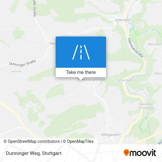 Карта Dunninger Weg