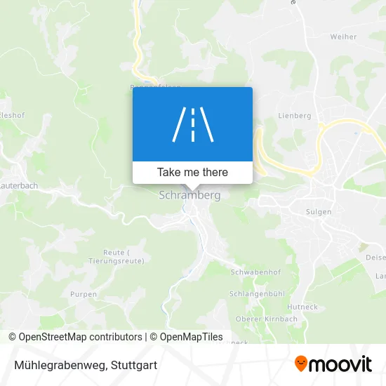 Карта Mühlegrabenweg