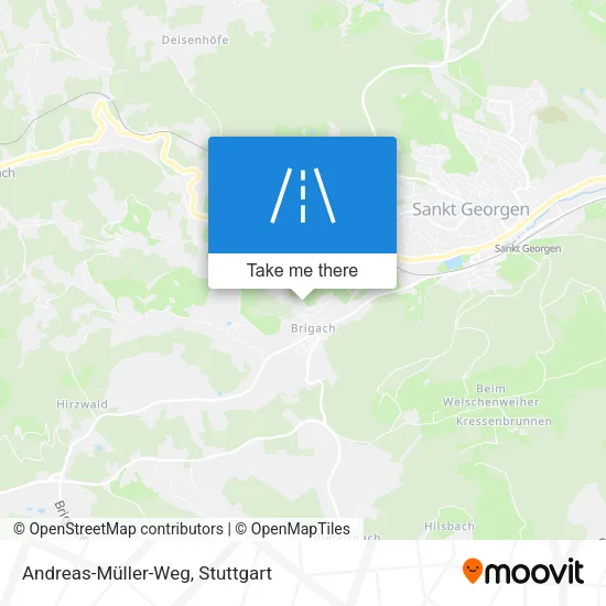 Карта Andreas-Müller-Weg