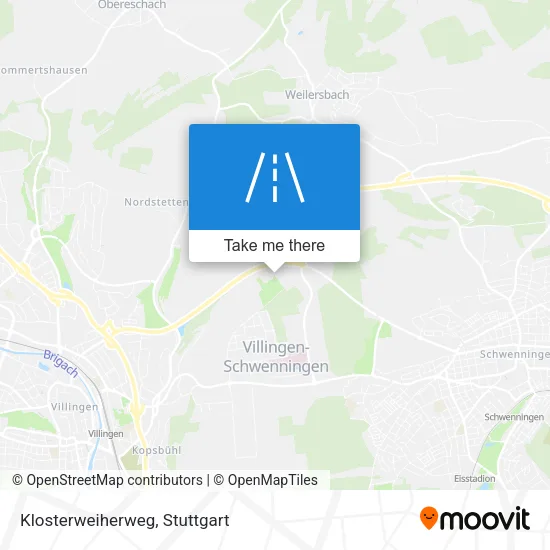 Klosterweiherweg map
