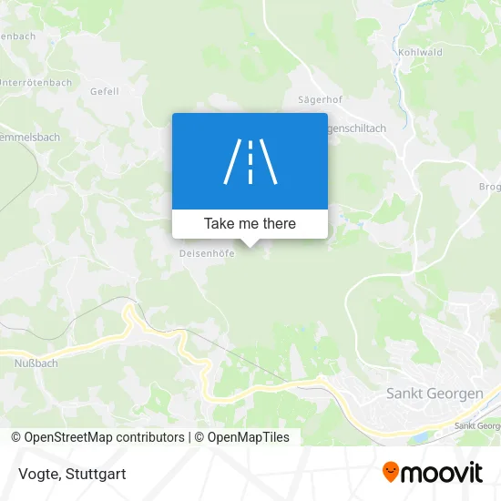 Карта Vogte